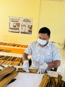 Rescue and Conservation of Manuscripts damaged by flood in Assam